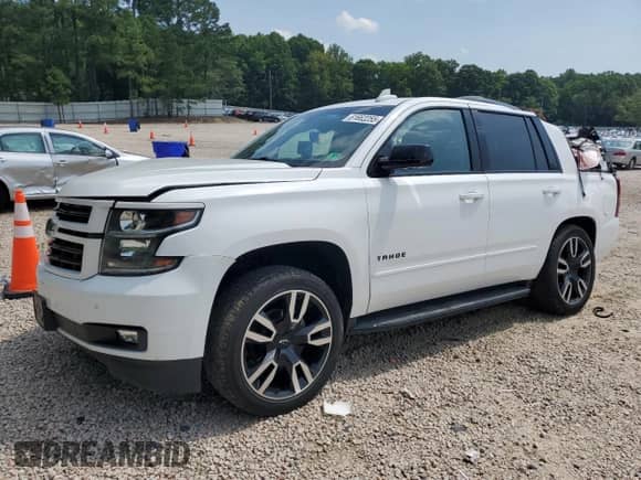 2019 Chevrolet Tahoe Premier z VIN 1GNSKCKJ9KR210595, wystawiony jako Copart lot #61662255 z przebiegiem 39 070 mil mil oraz Szkoda całkowita • Salvage title. Historia ofert i sprzedaży dostępna na DreamBid. Obrazek 1.