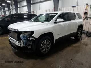 ✅ 2021 GMC Acadia SLE • VIN: 1GKKNRLS1MZ147218 • Lot: 89693655. Listed on Copart with 80,242 mi. Free auction sales archive from the USA and detailed vehicle history report at DreamBid. Image 1.