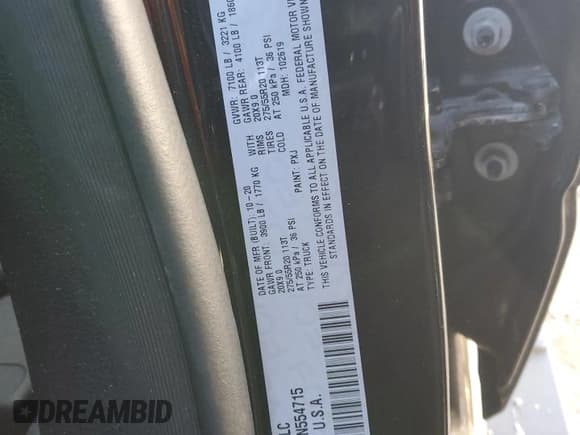 ✅ 2021 Ram 1500 Big Horn • VIN: 1C6SRFMT6MN554715 • Lot: 42931595. Listed on Copart with 51,786 mi. Free auction sales archive from the USA and detailed vehicle history report at DreamBid. Image 14.