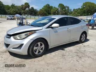 2015 Hyundai Elantra SE z VIN 5NPDH4AEXFH604274, wystawiony jako Copart lot #70727675 z przebiegiem 93 441 mil mil oraz Szkoda całkowita • Salvage title. Historia ofert i sprzedaży dostępna na DreamBid. Obrazek 1.