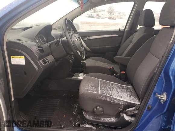 ✅ 2010 Chevrolet Aveo 1LT • VIN: KL1TD5DE0AB094155 • Lot: 44190935. Wystawiony na Copart z przebiegiem Nie podano. Bezpłatny archiwum sprzedaży aukcyjnych z USA i szczegółowy raport historii pojazdu na DreamBid. Zdjęcie 7.