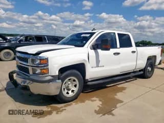 ✅ 2015 Chevrolet Silverado 1500 Work Truck • VIN: 3GCUKPEC3FG250697 • Лот: 59999055. Опубликован ранее на Copart с пробегом 215 855 миль. Бесплатный доступ к архиву аукционных продаж из США и подробный отчёт об истории автомобиля на DreamBid. Изображение 1.