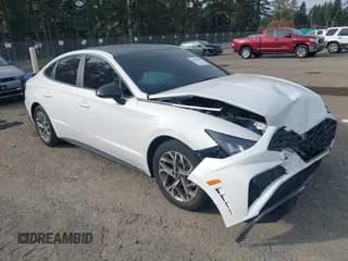 ✅ 2021 Hyundai Sonata SEL • VIN: KMHL64JA4MA166091 • Lot: 43418703. Wystawiony na IAAI z przebiegiem 81 562 mil. Bezpłatny archiwum sprzedaży aukcyjnych z USA i szczegółowy raport historii pojazdu na DreamBid. Zdjęcie 1.