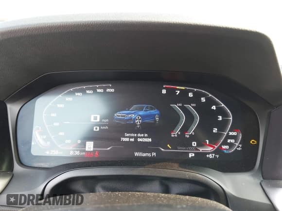 ✅ 2022 BMW 3 Series M340i xDrive • VIN: 3MW5U9J08N8C31526 • Lot: 42388985. Listed on IAAI with 50,219 mi. Free auction sales archive from the USA and detailed vehicle history report at DreamBid. Image 7.