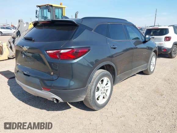 ✅ 2020 Chevrolet Blazer LT • VIN: 3GNKBCRS6LS539462 • Lot: 42934199. Listed on IAAI with 60,114 mi. Free auction sales archive from the USA and detailed vehicle history report at DreamBid. Image 4.