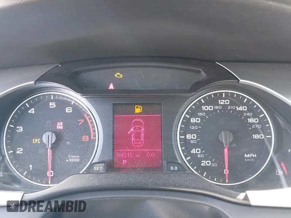 ✅ 2010 Audi A4 Premium • VIN: WAUAFAFL0AN009244 • Lot: 42910024. Listed on IAAI with 94,315 mi. Free auction sales archive from the USA and detailed vehicle history report at DreamBid. Image 7.