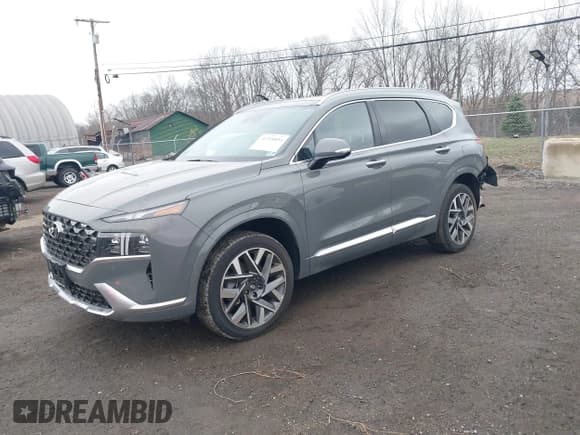 ✅ 2023 Hyundai Santa Fe Calligraphy • VIN: 5NMS5DAL5PH649846 • Lot: 41918854. Listed on IAAI with 14,605 mi. Free auction sales archive from the USA and detailed vehicle history report at DreamBid. Image 2.