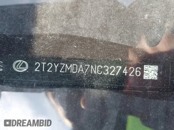 ✅ 2022 Lexus RX 350 F Sport • VIN: 2T2YZMDA7NC327426 • Lot: 43261896. Wystawiony na IAAI z przebiegiem 46 687 mil. Bezpłatny archiwum sprzedaży aukcyjnych z USA i szczegółowy raport historii pojazdu na DreamBid. Zdjęcie 9.