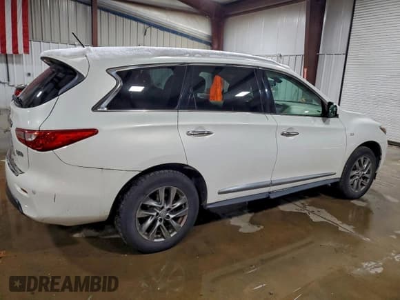 ✅ 2014 Infiniti QX60 • VIN: 5N1AL0MM6EC534050 • Лот: 95251055. Опубликован ранее на Copart с пробегом 151 660 миль. Бесплатный доступ к архиву аукционных продаж из США и подробный отчёт об истории автомобиля на DreamBid. Изображение 3.