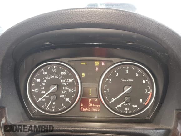 ✅ 2011 BMW 3 Series 335i xDrive • VIN: WBAPL5G59BNN22777 • Lot: 42109275. Listed on IAAI with 126,747 mi. Free auction sales archive from the USA and detailed vehicle history report at DreamBid. Image 7.