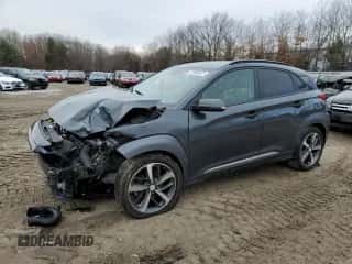 2018 Hyundai Kona Limited z VIN KM8K3CA57JU095478, wystawiony jako Copart lot #72388522 z przebiegiem 60 097 mil mil oraz . Historia ofert i sprzedaży dostępna na DreamBid. Obrazek 1.