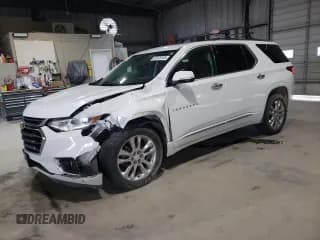 ✅ 2018 Chevrolet Traverse High Country • VIN: 1GNEVKKW5JJ100246 • Lot: 53976105. Wystawiony na Copart z przebiegiem 119 262 mil. Bezpłatny archiwum sprzedaży aukcyjnych z USA i szczegółowy raport historii pojazdu na DreamBid. Zdjęcie 1.