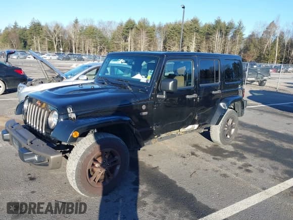 ✅ 2016 Jeep Wrangler Unlimited Sahara • VIN: 1C4BJWEGXGL253835 • Лот: 41075936. Опубликован ранее на IAAI с пробегом 137 749 миль. Бесплатный доступ к архиву аукционных продаж из США и подробный отчёт об истории автомобиля на DreamBid. Изображение 2.