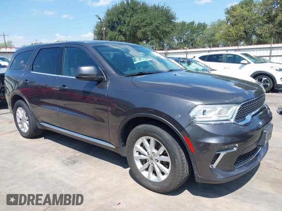 ✅ 2021 Dodge Durango SXT • VIN: 1C4RDHAG8MC693829 • Lot: 42983962. Wystawiony na IAAI z przebiegiem 104 881 mil. Bezpłatny archiwum sprzedaży aukcyjnych z USA i szczegółowy raport historii pojazdu na DreamBid. Zdjęcie 1.
