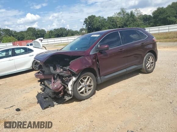 ✅ 2021 Ford Edge SEL • VIN: 2FMPK3J96MBA05940 • Lot: 80617165. Listed on Copart with 91,063 mi. Free auction sales archive from the USA and detailed vehicle history report at DreamBid. Image 1.