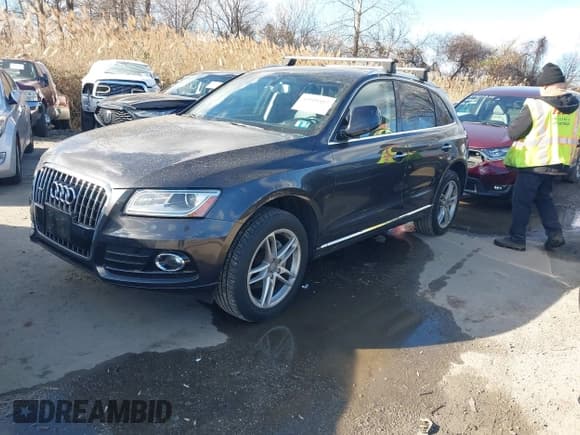 ✅ 2016 Audi Q5 Premium Plus • VIN: WA1L2AFP1GA045593 • Lot: 43908412. Listed on IAAI with 106,495 mi. Free auction sales archive from the USA and detailed vehicle history report at DreamBid. Image 2.
