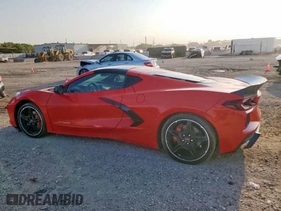2023 Chevrolet Corvette 1LT с VIN 1G1YA2D49P5137839, выставлен на аукционе Copart как лот 66355095 с пробегом 14 479 миль миль и Списание • Salvage title. История ставок и продаж доступна на DreamBid. Изображение 2.