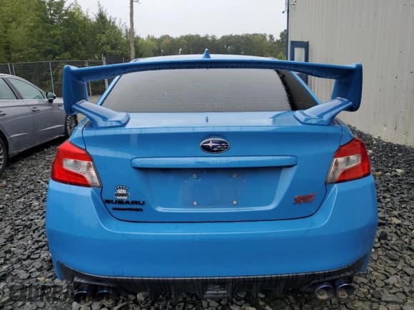 ✅ 2016 Subaru WRX STI Series.HyperBlue • VIN: JF1VA2U66G9813853 • Lot: 72706104. Listed on Copart with 56,898 mi. Free auction sales archive from the USA and detailed vehicle history report at DreamBid. Image 6.