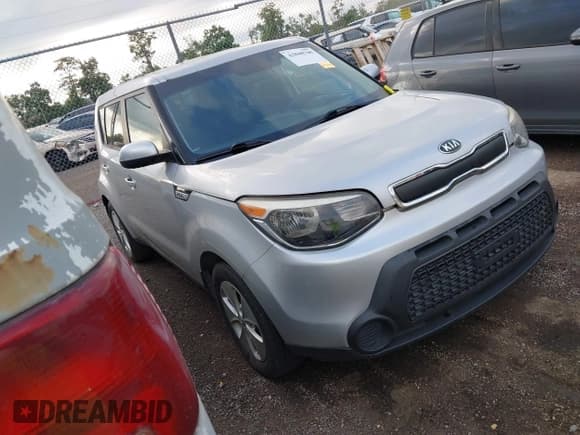 ✅ 2015 Kia Soul • VIN: KNDJN2A25F7754982 • Lot: 42848700. Listed on IAAI with 108,627 mi. Free auction sales archive from the USA and detailed vehicle history report at DreamBid. Image 1.