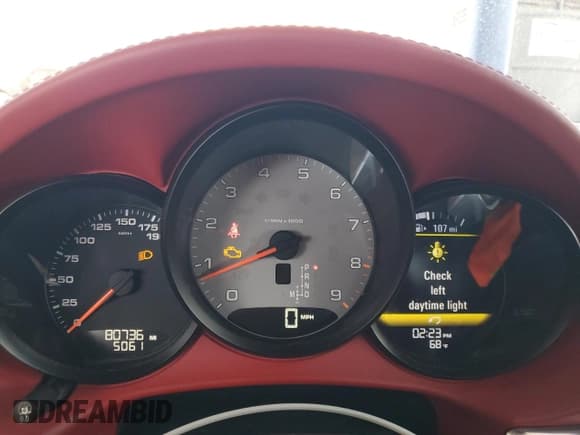 ✅ 2013 Porsche Boxster S • VIN: WP0CB2A85DS133371 • Lot: 58795895. Wystawiony na Copart z przebiegiem 80 736 mil. Bezpłatny archiwum sprzedaży aukcyjnych z USA i szczegółowy raport historii pojazdu na DreamBid. Zdjęcie 9.