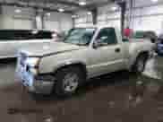 2004 Chevrolet Silverado 1500 LS with VIN 1GCEC14V04Z155903, listed as a Copart auction lot 85713755 with 160,520 mi miles and Salvage title. Bid and sale history available at DreamBid. Image 1.