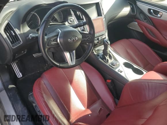 ✅ 2017 Infiniti Q60 Red Sport 400 • VIN: JN1FV7EK3HM611372 • Lot: 43767505. Wystawiony na Copart z przebiegiem 49 903 mil. Bezpłatny archiwum sprzedaży aukcyjnych z USA i szczegółowy raport historii pojazdu na DreamBid. Zdjęcie 8.