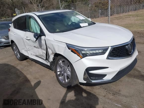 ✅ 2021 Acura RDX Advance • VIN: 5J8TC2H7XML003236 • Lot: 41722022. Wystawiony na IAAI z przebiegiem 23 394 mil. Bezpłatny archiwum sprzedaży aukcyjnych z USA i szczegółowy raport historii pojazdu na DreamBid. Zdjęcie 1.