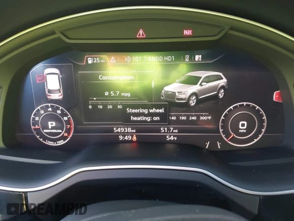 ✅ 2018 Audi Q7 Prestige • VIN: WA1VAAF7XJD020922 • Lot: 43547613. Listed on IAAI with 54,938 mi. Free auction sales archive from the USA and detailed vehicle history report at DreamBid. Image 7.