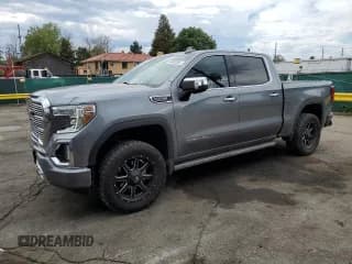 ✅ 2021 GMC Sierra 1500 Denali • VIN: 3GTU9FEL6MG381903 • Лот: 64962385. Опубликован ранее на Copart с пробегом 35 205 миль. Бесплатный доступ к архиву аукционных продаж из США и подробный отчёт об истории автомобиля на DreamBid. Изображение 1.