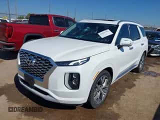 2021 Hyundai Palisade Limited z VIN KM8R54HE5MU193644, wystawiony jako IAAI lot #43058782 z przebiegiem 74 297 mil mil oraz . Historia ofert i sprzedaży dostępna na DreamBid. Obrazek 2.