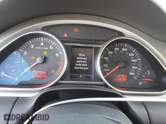 ✅ 2009 Audi Q7 Premium Plus • VIN: WA1EY74L29D027227 • Lot: 72714054. Listed on Copart with 116,194 mi. Free auction sales archive from the USA and detailed vehicle history report at DreamBid. Image 9.