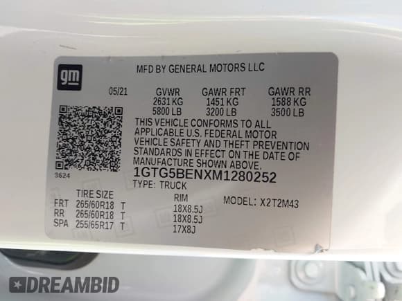 ✅ 2021 GMC Canyon 2WD Elevation Standard • VIN: 1GTG5BENXM1280252 • Лот: 42529942. Опубликован ранее на IAAI с пробегом 48 111 миль. Бесплатный доступ к архиву аукционных продаж из США и подробный отчёт об истории автомобиля на DreamBid. Изображение 9.