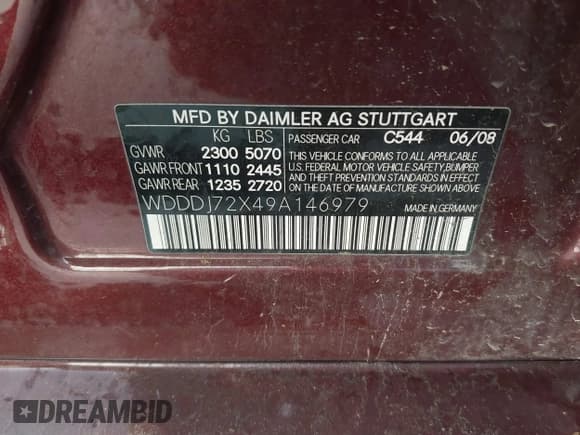 ✅ 2009 Mercedes-Benz CLS 550 • VIN: WDDDJ72X49A146979 • Лот: 41871094. Опубликован ранее на IAAI с пробегом 143 458 миль. Бесплатный доступ к архиву аукционных продаж из США и подробный отчёт об истории автомобиля на DreamBid. Изображение 9.