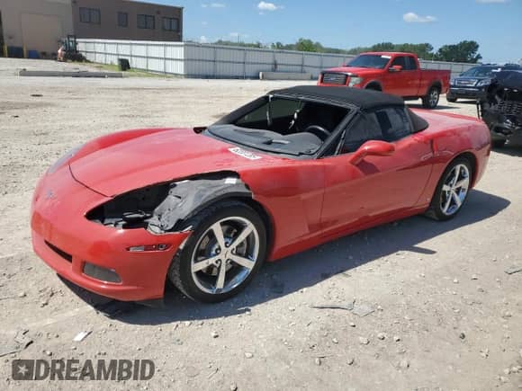 2009 Chevrolet Corvette with VIN 1G1YY36W095101668, listed as a Copart auction lot 63301285 with 64,962 mi miles and Salvage title. Bid and sale history available at DreamBid. Image 1.