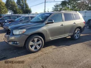 ✅ 2009 Toyota Highlander Sport • VIN: JTEDS43A592075667 • Lot: 84573405. Listed on Copart with 167,748 mi. Free auction sales archive from the USA and detailed vehicle history report at DreamBid. Image 1.