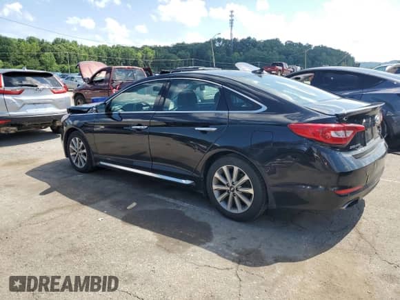 ✅ 2016 Hyundai Sonata Sport • VIN: 5NPE34AF2GH285191 • Лот: 64955925. Опубликован ранее на Copart с пробегом 135 141 миль. Бесплатный доступ к архиву аукционных продаж из США и подробный отчёт об истории автомобиля на DreamBid. Изображение 2.