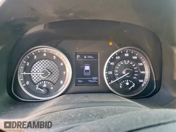 2020 Hyundai Elantra SEL with VIN 5NPD84LF0LH540358, listed as a Copart auction lot 82253045 with 79,669 mi miles and Salvage title. Bid and sale history available at DreamBid. Image 9.