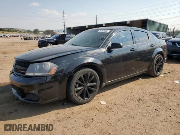 2014 Dodge Avenger SE с VIN 1C3CDZAG1EN108448, выставлен на аукционе Copart как лот 75757144 с пробегом 111 666 миль миль и Чистый • Clean title. История ставок и продаж доступна на DreamBid. Изображение 1.