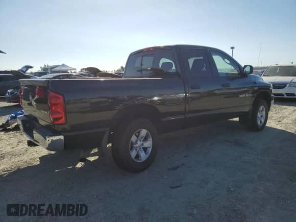 2007 Dodge 1500 SLT z VIN 1D7HU18247S276298, wystawiony jako Copart lot #86115125 z przebiegiem 161 490 mil mil oraz Szkoda całkowita • Salvage title. Historia ofert i sprzedaży dostępna na DreamBid. Obrazek 3.