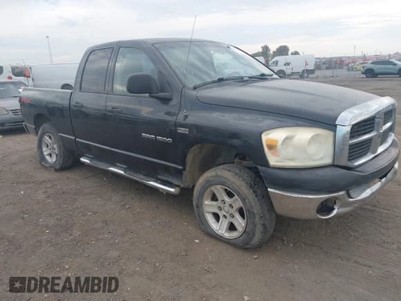 ✅ 2007 Dodge 1500 SLT • VIN: 1D7HU18277S239603 • Lot: 43461598. Listed on IAAI with 227,196 mi. Free auction sales archive from the USA and detailed vehicle history report at DreamBid. Image 1.