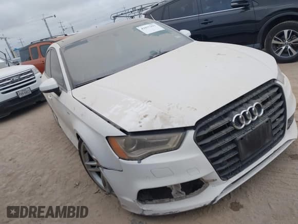 ✅ 2016 Audi A3 Premium • VIN: WAUA7GFF0G1028354 • Lot: 43697902. Listed on IAAI with 140,553 mi. Free auction sales archive from the USA and detailed vehicle history report at DreamBid. Image 1.