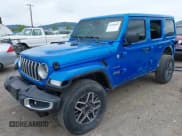 ✅ 2024 Jeep Wrangler Sahara • VIN: 1C4PJXEG0RW344058 • Lot: 42261013. Listed on IAAI with 20,040 mi. Free auction sales archive from the USA and detailed vehicle history report at DreamBid. Image 23.