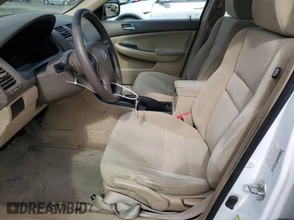 2006 Honda Accord LX с VIN 1HGCM56456A107185, выставлен на аукционе Copart как лот 82542485 с пробегом 102 502 миль миль и Списание • Salvage title. История ставок и продаж доступна на DreamBid. Изображение 7.