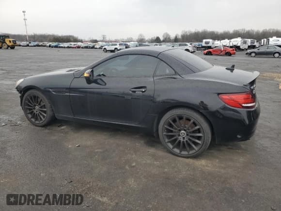 ✅ 2018 Mercedes-Benz SLC 300 • VIN: WDDPK3JA4JF154734 • Lot: 46871285. Listed on Copart with 38,451 mi. Free auction sales archive from the USA and detailed vehicle history report at DreamBid. Image 2.