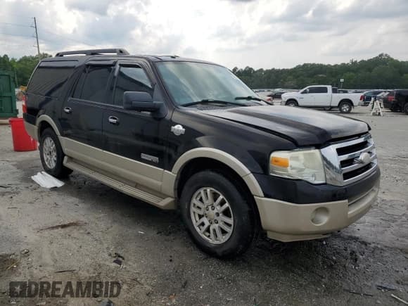 ✅ 2008 Ford Expedition Max Eddie Bauer • VIN: 1FMFK18538LA54747 • Лот: 56357445. Опубликован ранее на Copart с пробегом 154 630 миль. Бесплатный доступ к архиву аукционных продаж из США и подробный отчёт об истории автомобиля на DreamBid. Изображение 4.