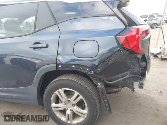 ✅ 2018 GMC Terrain SLE • VIN: 3GKALMEV2JL362279 • Lot: 43700917. Listed on IAAI with 80,609 mi. Free auction sales archive from the USA and detailed vehicle history report at DreamBid. Image 20.