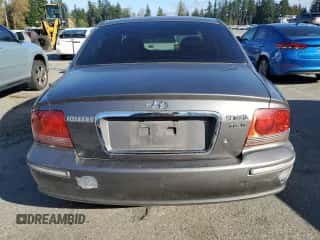 2002 Hyundai Sonata GLS with VIN KMHWF35H42A692541, listed as a Copart auction lot 75359064 with 134,347 mi miles and Salvage title. Bid and sale history available at DreamBid. Image 6.