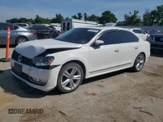 ✅ 2013 Volkswagen Passat SE • VIN: 1VWBN7A3XDC007986 • Lot: 63303435. Listed on Copart with Not provided. Free auction sales archive from the USA and detailed vehicle history report at DreamBid. Image 1.