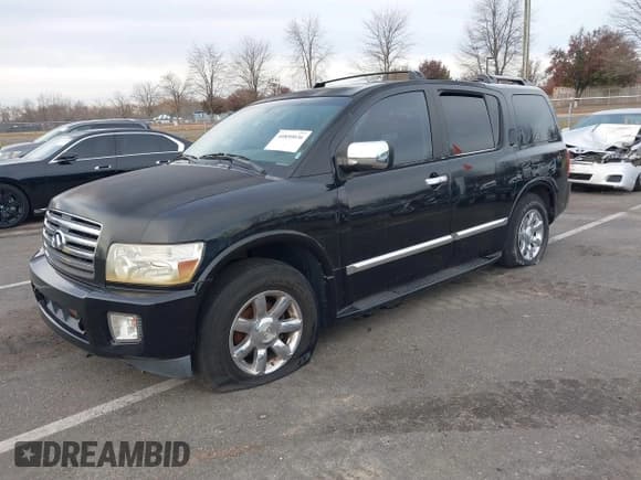 ✅ 2005 Infiniti QX56 • VIN: 5N3AA08C45N805089 • Лот: 40850036. Опубликован ранее на IAAI с пробегом 145 027 миль. Бесплатный доступ к архиву аукционных продаж из США и подробный отчёт об истории автомобиля на DreamBid. Изображение 2.