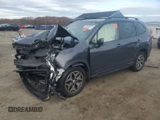 ✅ 2021 Subaru Forester Premium • VIN: JF2SKAFC1MH547491 • Лот: 92449225. Опубликован ранее на Copart с пробегом Не указан. Бесплатный доступ к архиву аукционных продаж из США и подробный отчёт об истории автомобиля на DreamBid. Изображение 1.